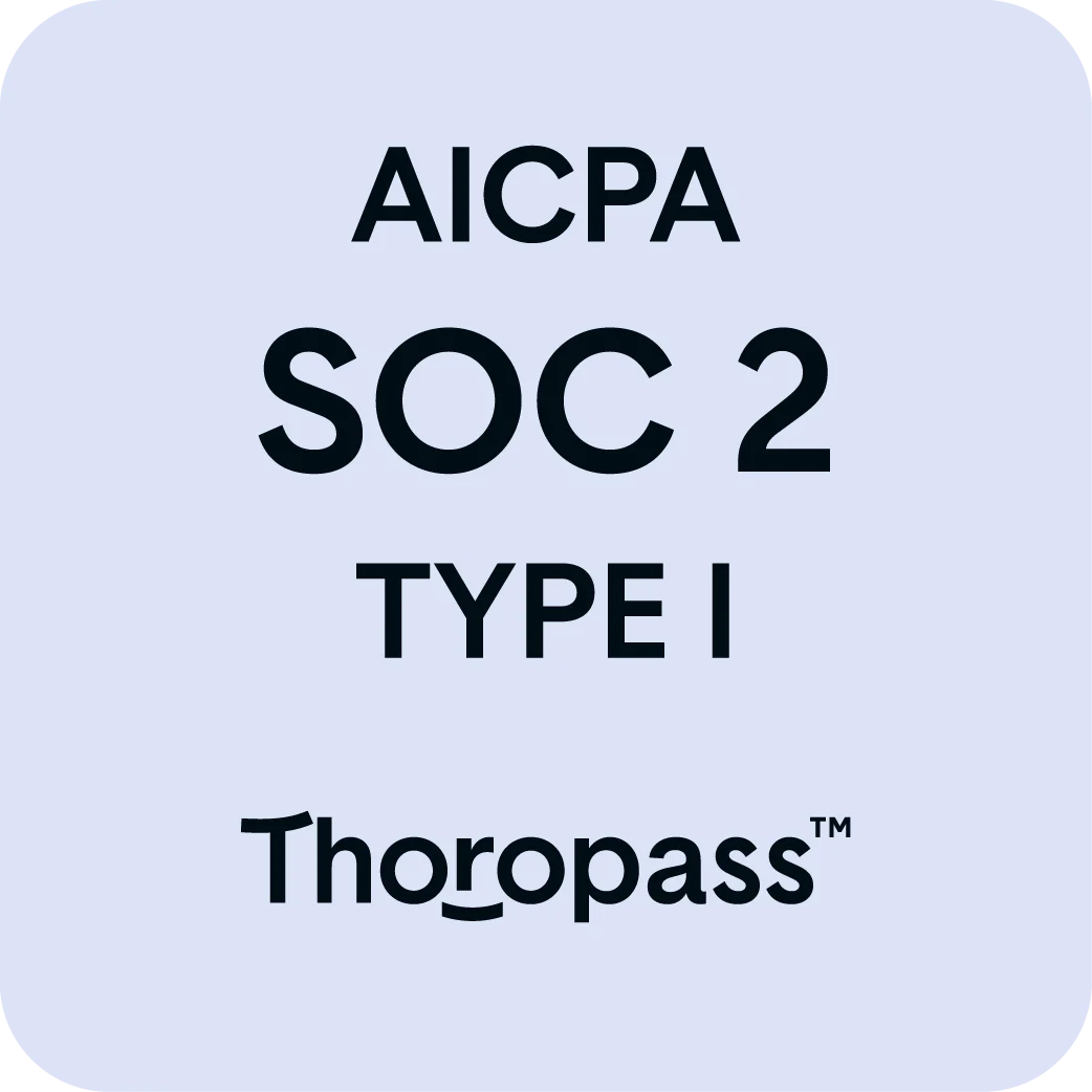 AICPA SOC 2 Type 2 - Thoropass